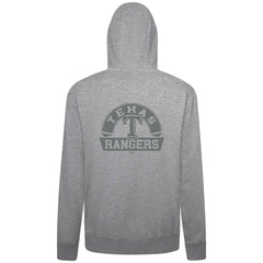 Texas Rangers Levelwear Podium Banner Arch Full-Zip Hoodie - Heather Gray Hoodies