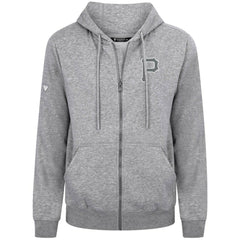 Pittsburgh Pirates Levelwear Podium Banner Arch Full-Zip Hoodie - Heather Gray Hoodies