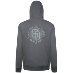 San Diego Padres Levelwear Podium Valiant Hoodie - Gray Hoodies