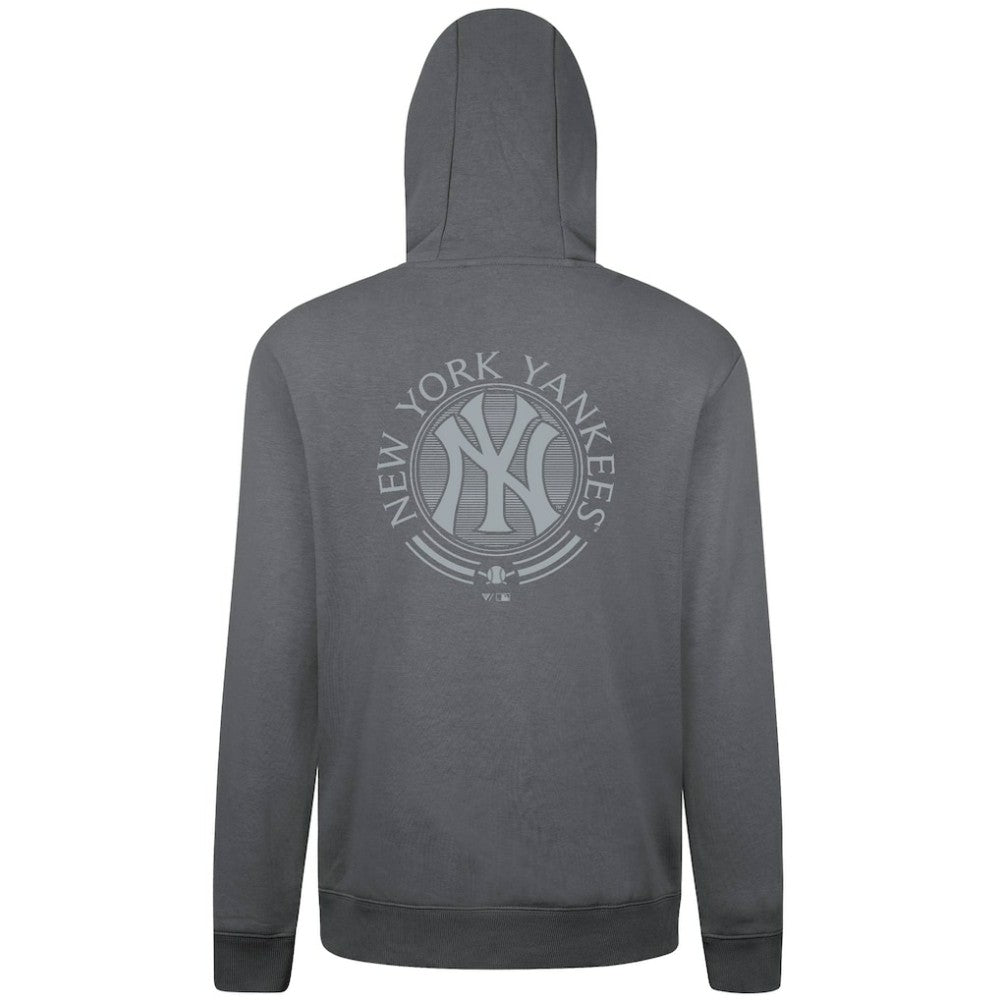New York Yankees Levelwear Podium Valiant Hoodie - Gray Hoodies