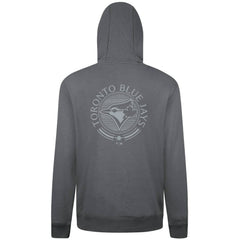 Toronto Blue Jays Levelwear Podium Valiant Hoodie - Gray Hoodies