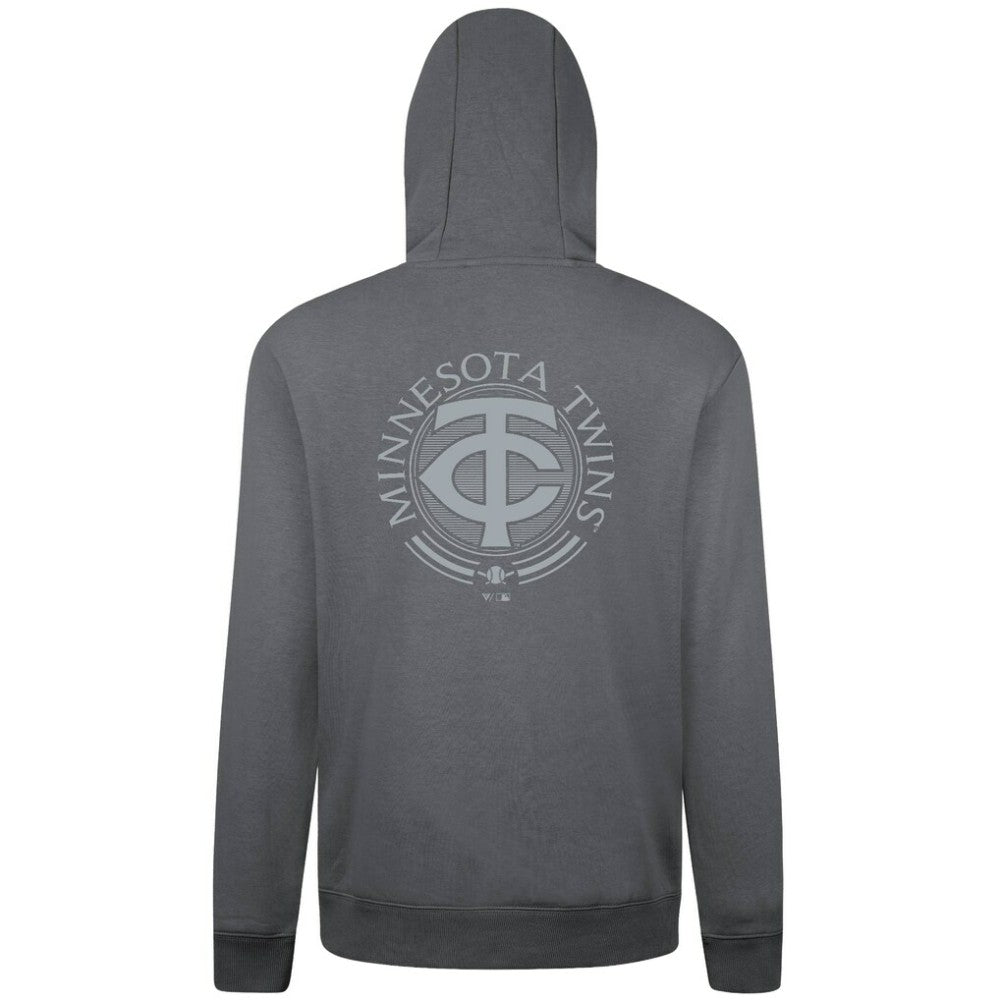 Minnesota Twins Levelwear Podium Valiant Hoodie - Gray Hoodies