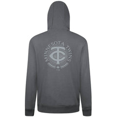 Minnesota Twins Levelwear Podium Valiant Hoodie - Gray Hoodies
