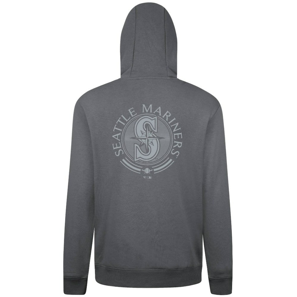 Seattle Mariners Levelwear Podium Valiant Hoodie - Gray Hoodies