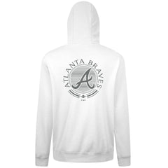 Atlanta Braves Levelwear Podium Valiant Hoodie - White Hoodies