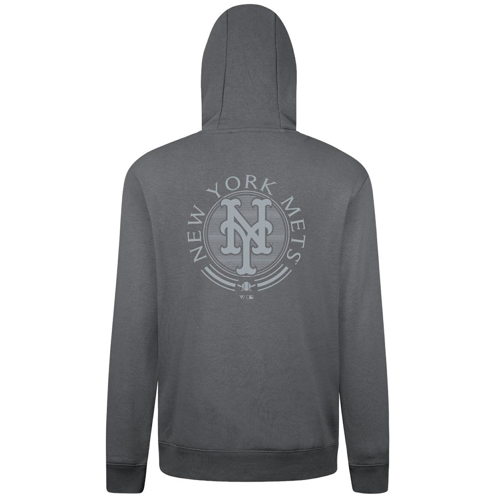 New York Mets Levelwear Podium Valiant Hoodie - Gray Hoodies