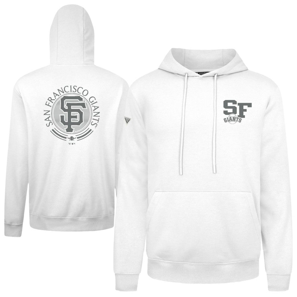 San Francisco Giants Levelwear Podium Grain Hoodie - White Hoodies
