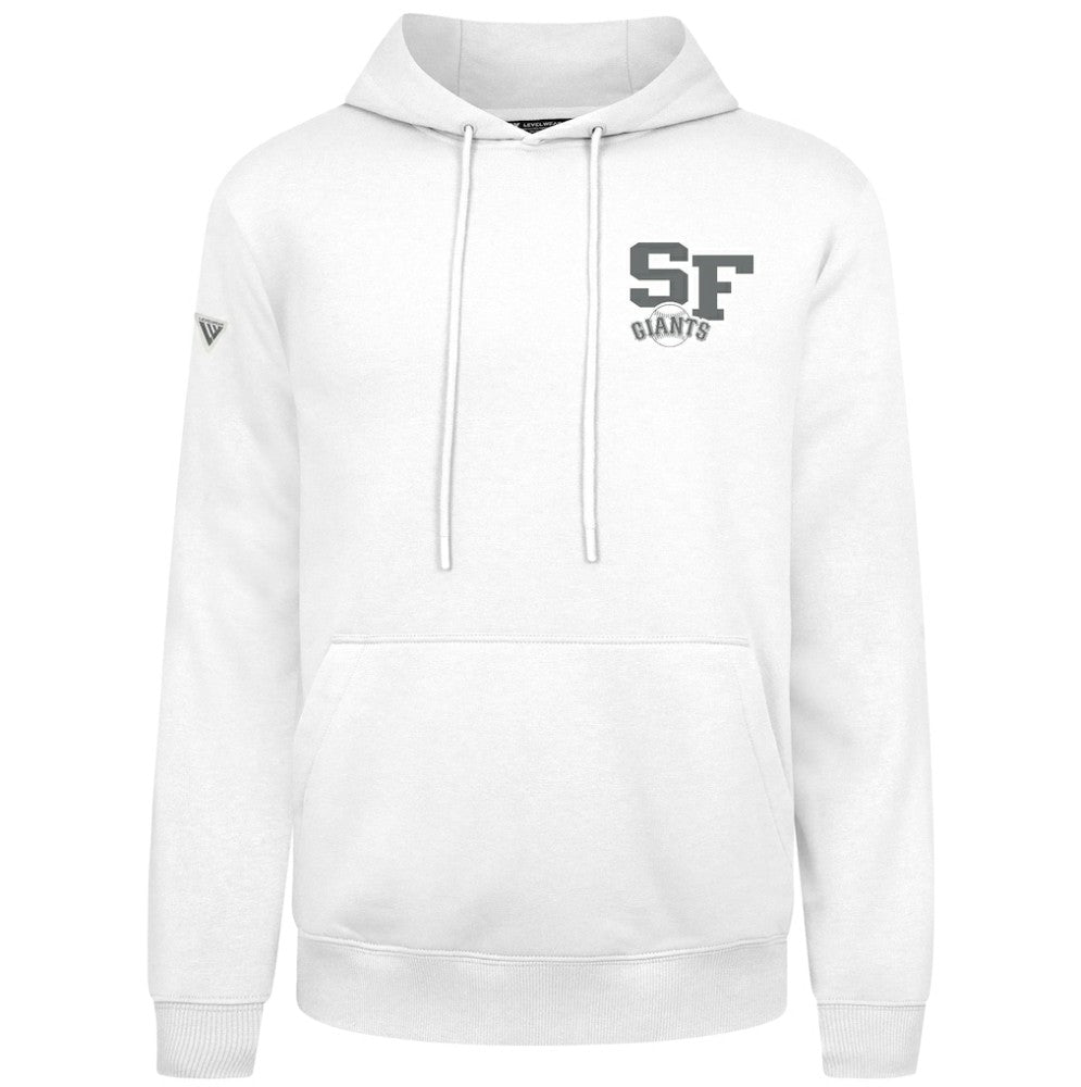 San Francisco Giants Levelwear Podium Grain Hoodie - White Hoodies