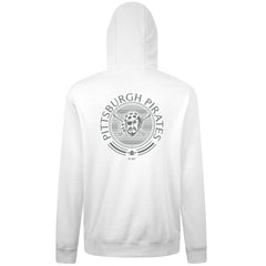 Pittsburgh Pirates Levelwear Podium Grain Hoodie - White Hoodies