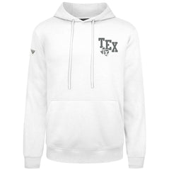 Texas Rangers Levelwear Podium Grain Hoodie - White Hoodies