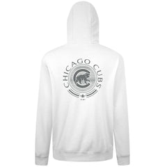 Chicago Cubs Levelwear Podium Grain Hoodie - White Hoodies