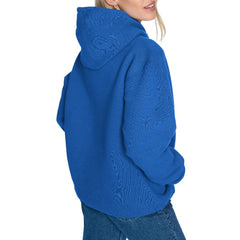 New York Rangers Starter Women's Fireworks Fleece Hoodie - Blue | US 203500687