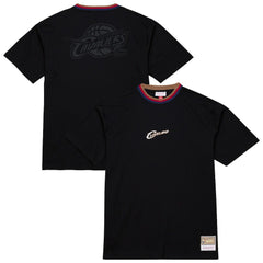 Cleveland Cavaliers Hardwood Classics Nights Playmaker T-Shirt Black - Mitchell & Ness