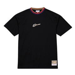Cleveland Cavaliers Hardwood Classics Nights Playmaker T-Shirt Black - Mitchell & Ness