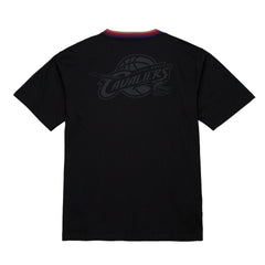 Cleveland Cavaliers Hardwood Classics Nights Playmaker T-Shirt Black - Mitchell & Ness