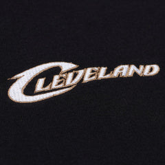 Cleveland Cavaliers Hardwood Classics Nights Playmaker T-Shirt Black - Mitchell & Ness