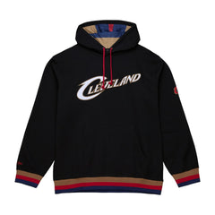 Cleveland Cavaliers Hardwood Classics Nights Playmaker Fleece Hoodie Black - Mitchell & Ness