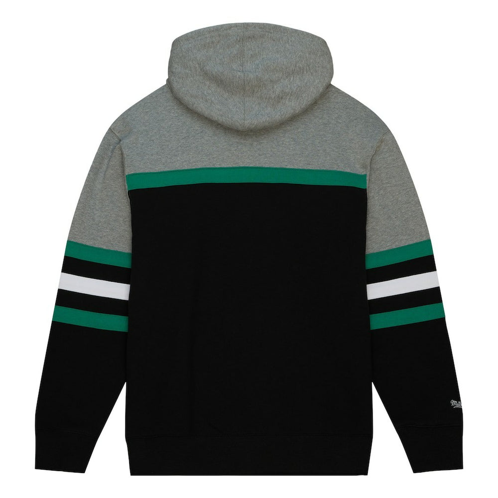 Boston Celtics Head Coach Hoodie Black/Gray - Mitchell & Ness