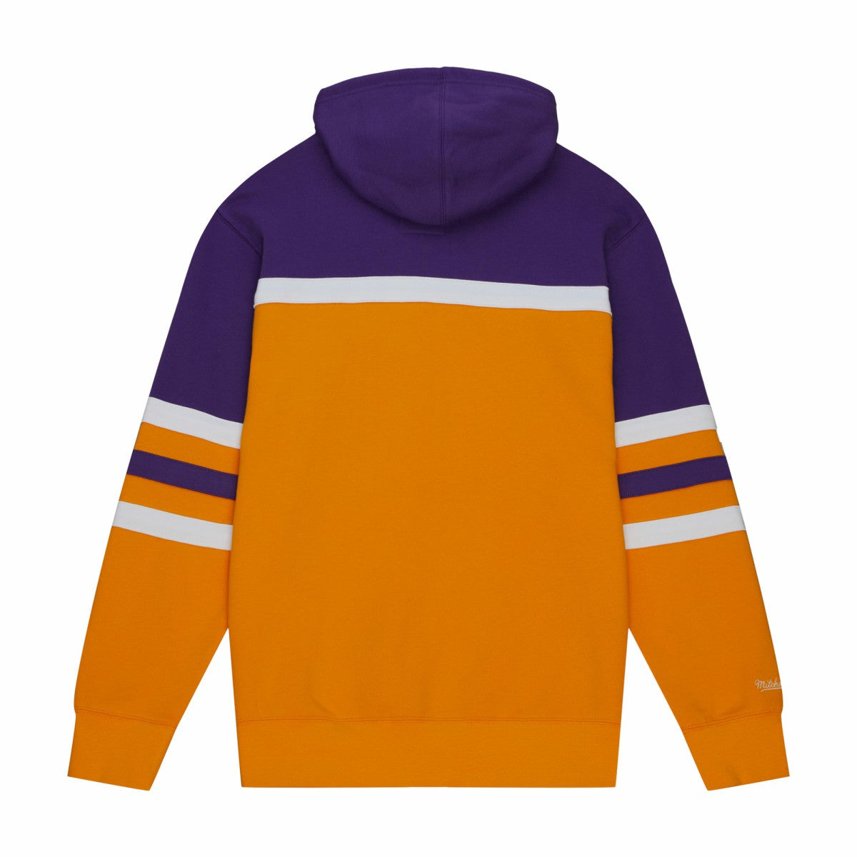 Los Angeles Lakers Head Coach Hoodie Gold/Purple - Mitchell & Ness