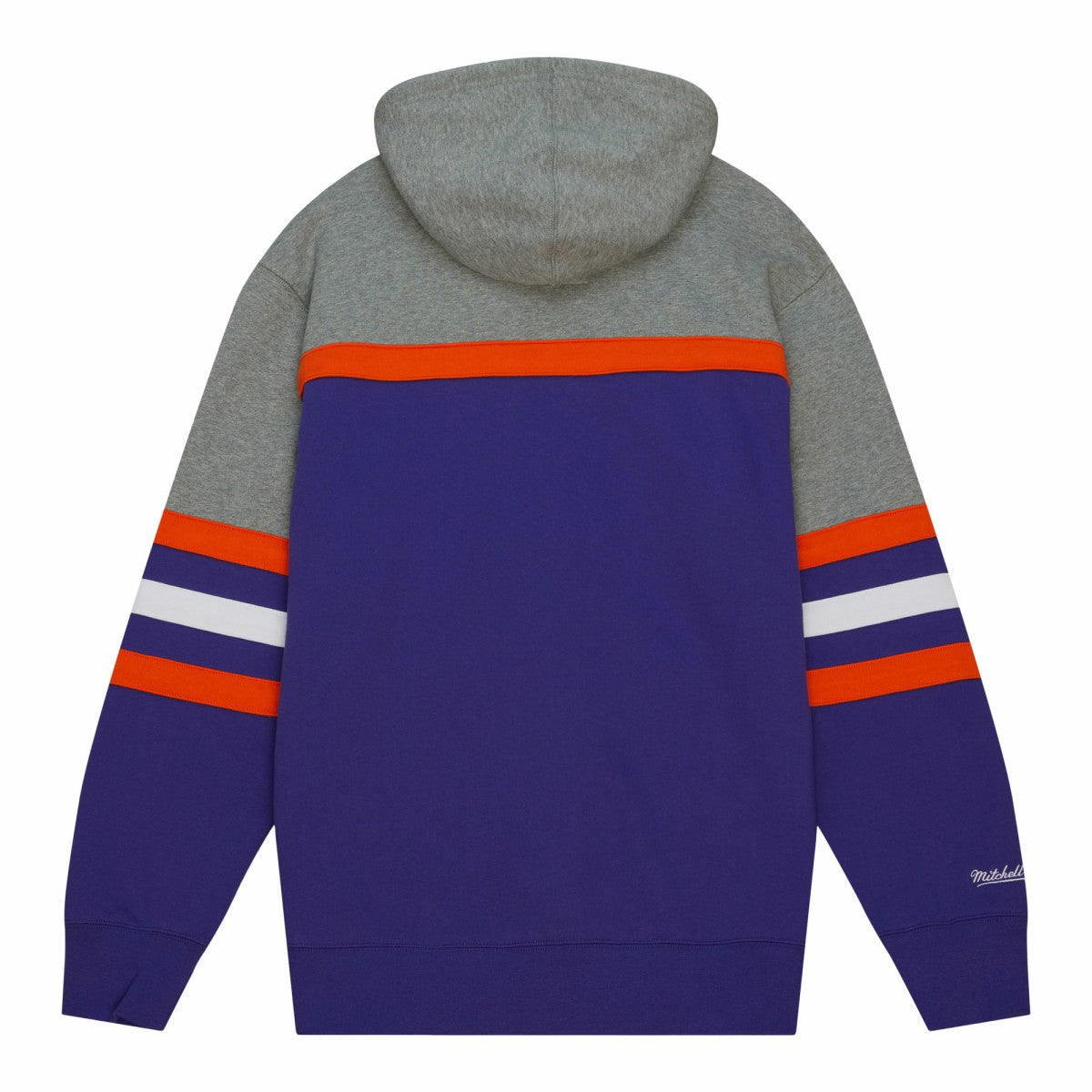 Phoenix Suns Head Coach Hoodie Purple/Gray - Mitchell & Ness