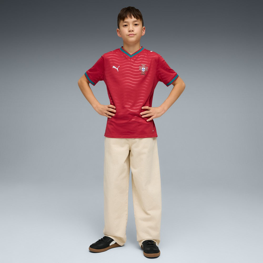 Portugal National Team Youth 2026 Home Replica Jersey Red - Puma cheap