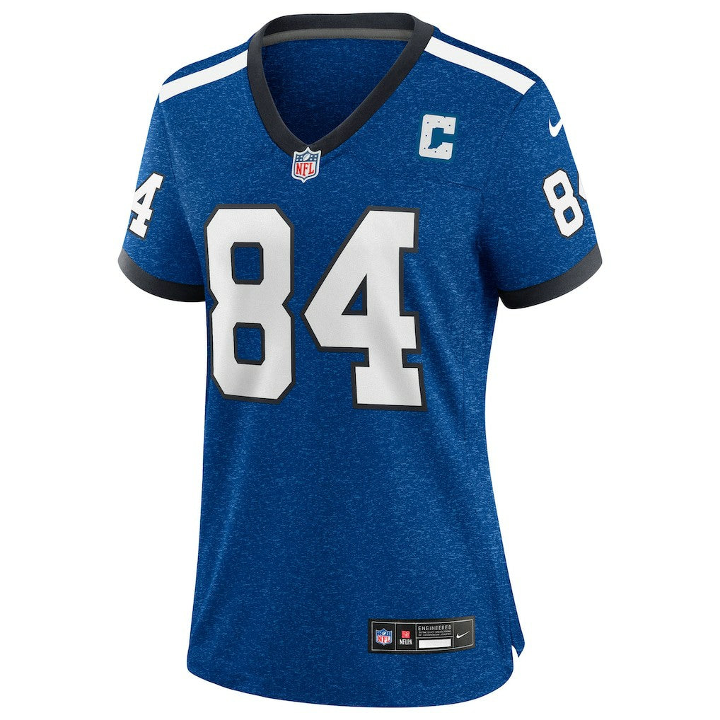 Tyler Warren Indianapolis Colts Women's Alternate 2 Indiana Nights Game Jersey - Heather Royal Jerseys