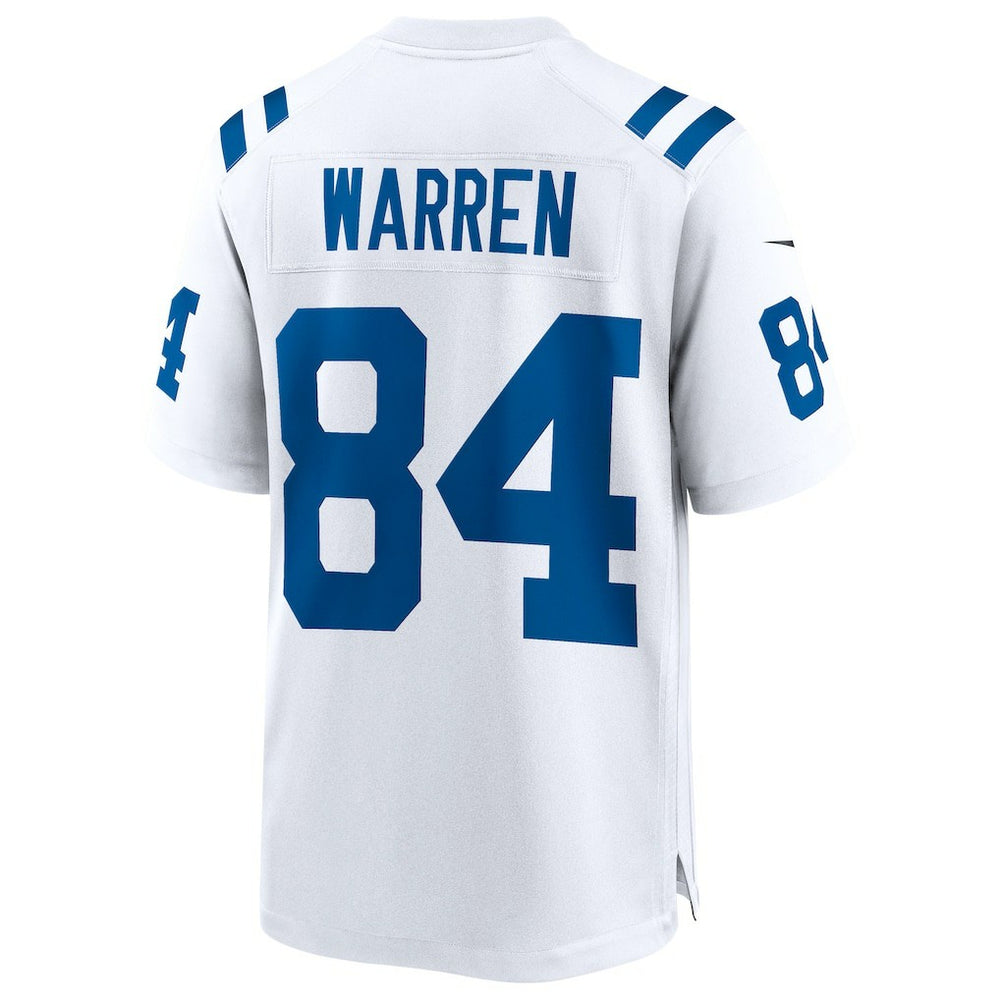 Tyler Warren Indianapolis Colts Game Jersey - White Jerseys