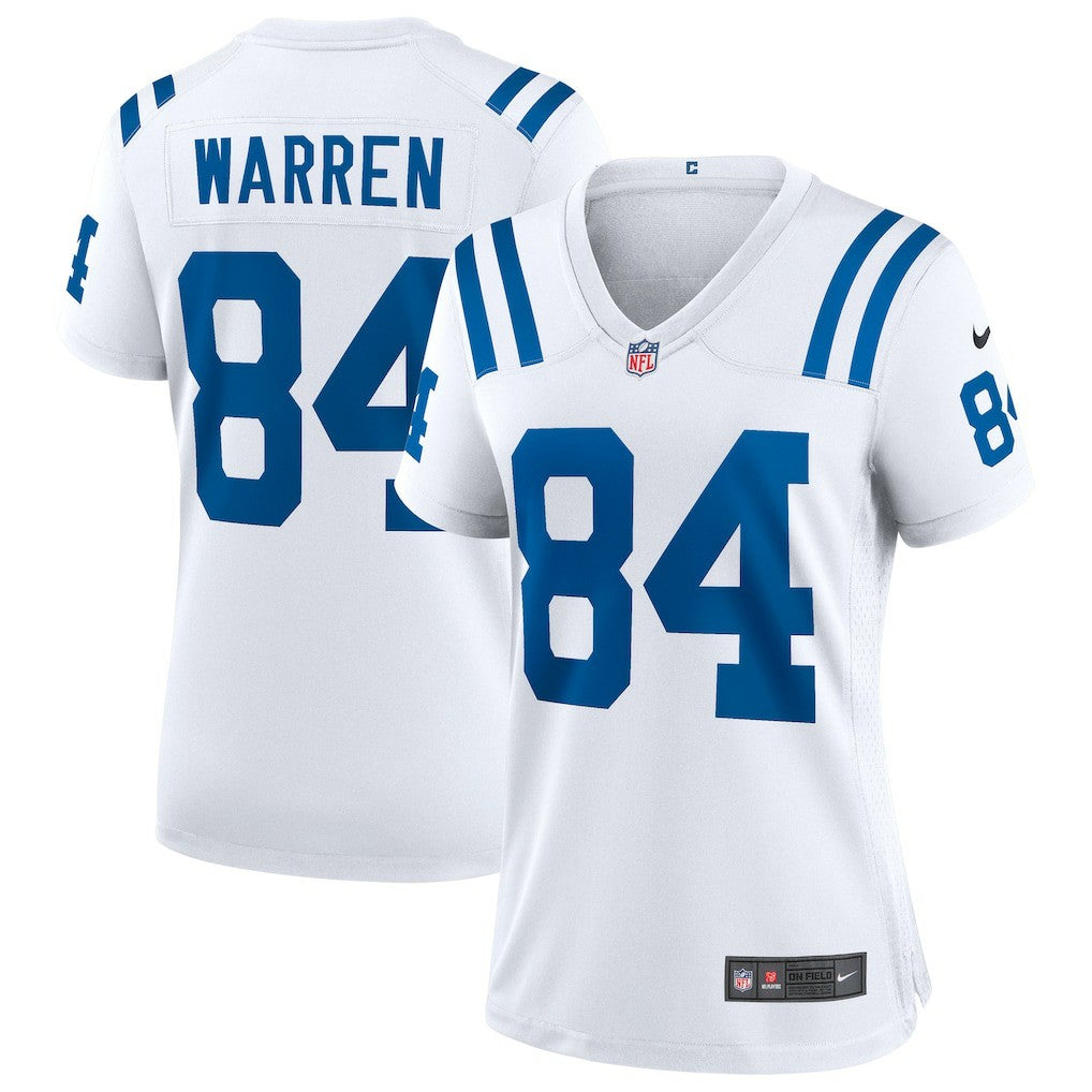 Tyler Warren Indianapolis Colts Women's Game Jersey - White Jerseys