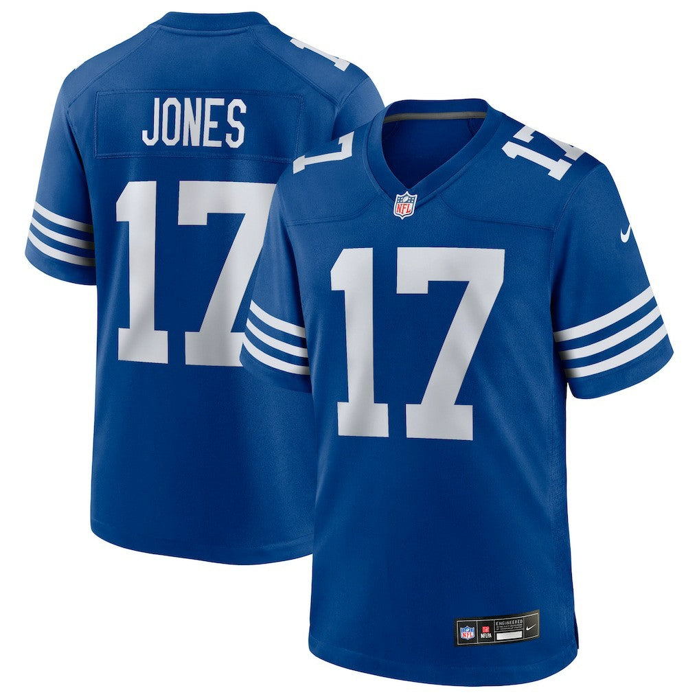 Daniel Jones Indianapolis Colts Alternate Game Jersey - Royal Jerseys