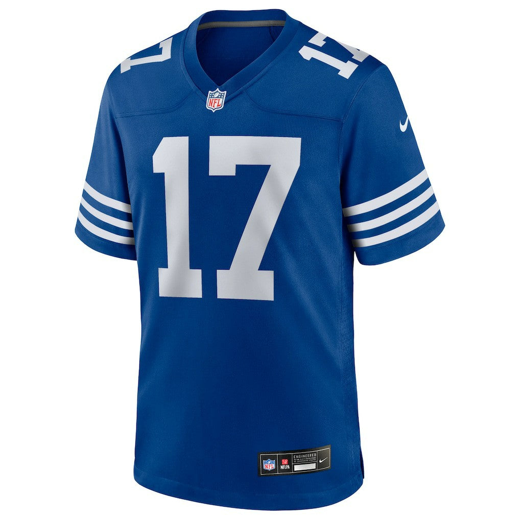 Daniel Jones Indianapolis Colts Alternate Game Jersey - Royal Jerseys