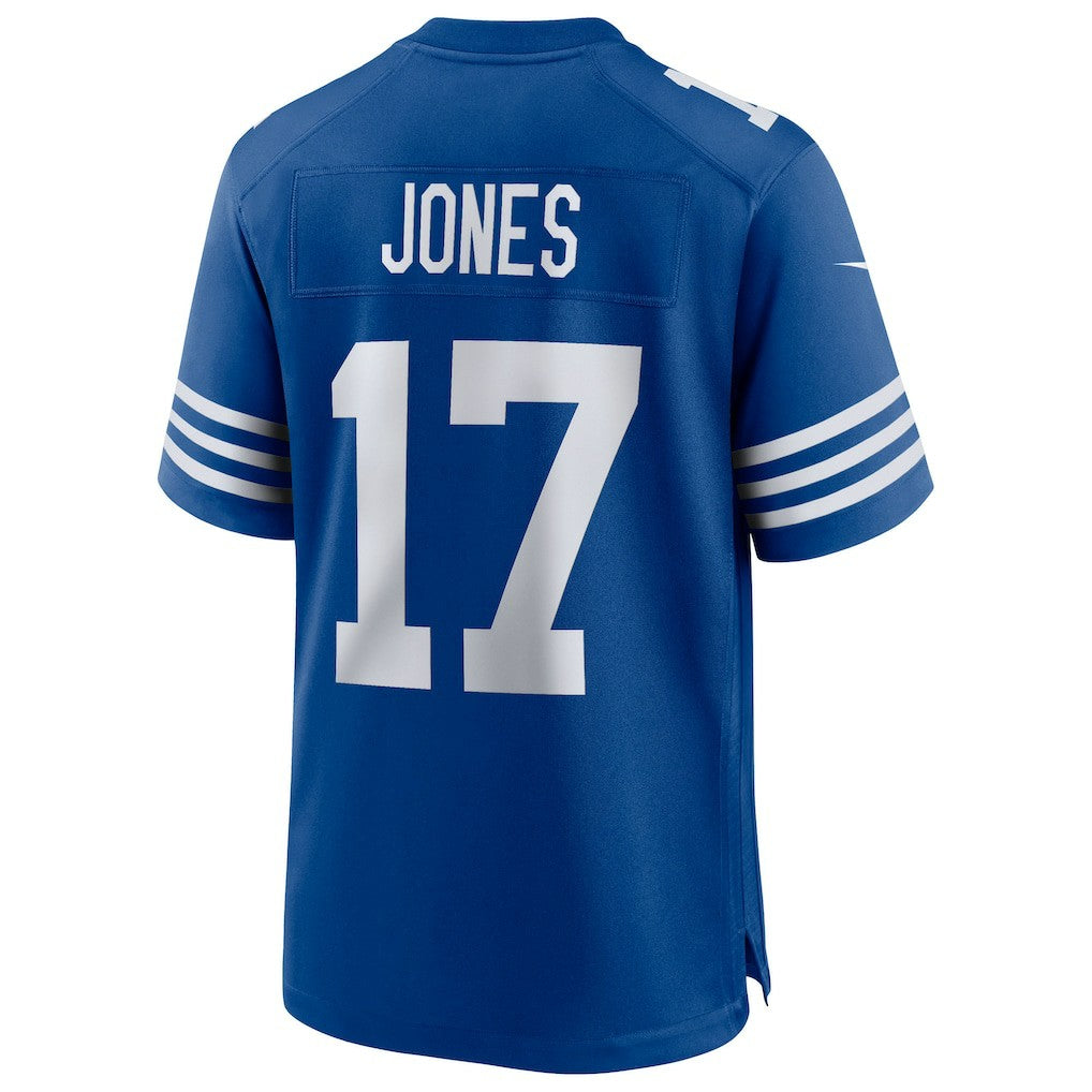 Daniel Jones Indianapolis Colts Alternate Game Jersey - Royal Jerseys