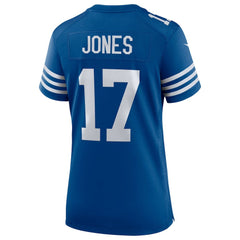 Daniel Jones Indianapolis Colts Women's Alternate Game Jersey - Royal Jerseys