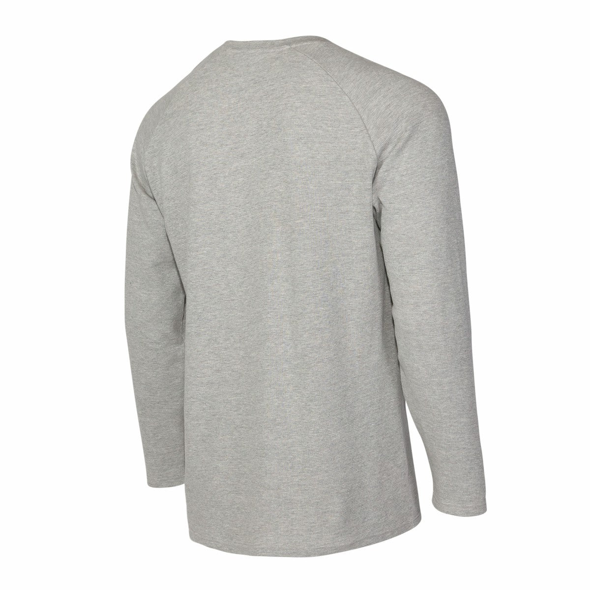 Milwaukee Bucks Concepts Sport Hawthorn Thermal Knit Long Sleeve Henley T-Shirt Gray