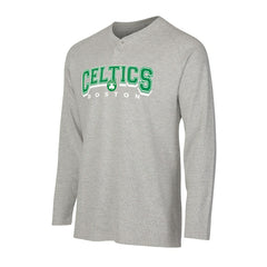Boston Celtics Concepts Sport Hawthorn Thermal Knit Long Sleeve Henley T-Shirt Gray outlet