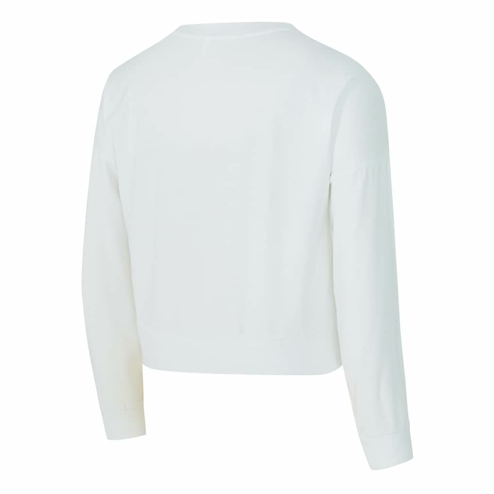 Cleveland Cavaliers Concepts Sport Women's Laney Chenille Cropped Long Sleeve T-Shirt White outlet