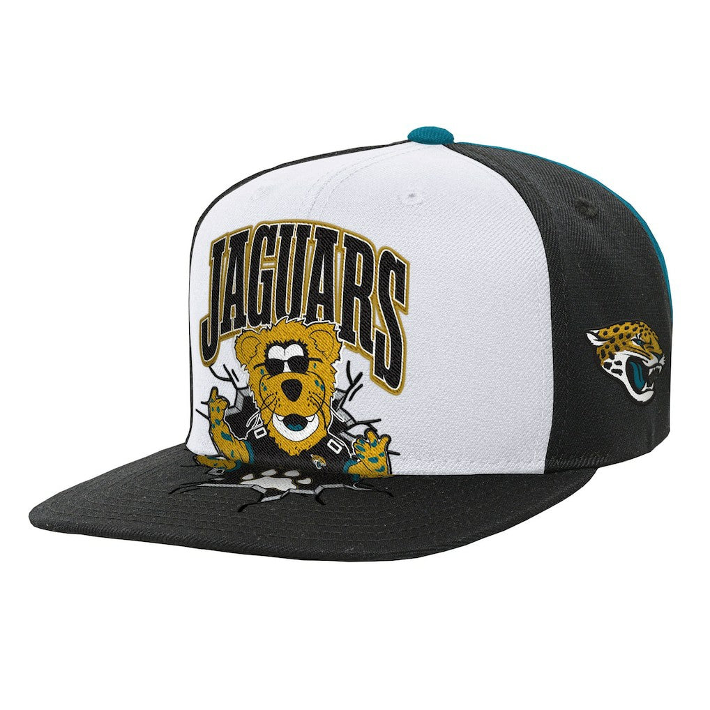 Jacksonville Jaguars Youth Team Mascot Snapback Hat - White Hats