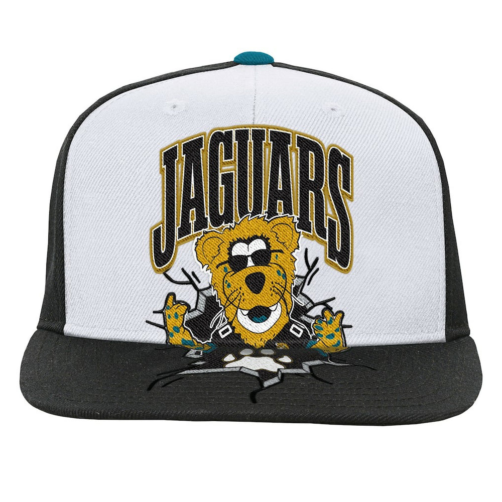 Jacksonville Jaguars Youth Team Mascot Snapback Hat - White Hats