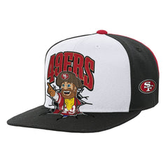 San Francisco 49ers Youth Team Mascot Snapback Hat - White Hats