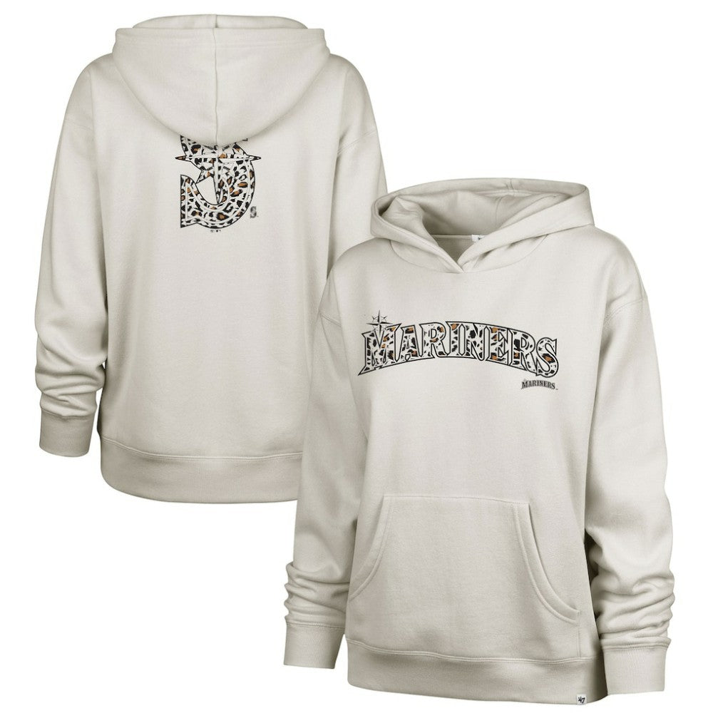 Seattle Mariners '47 Women's MVP Hoodie - Cream Hoodies