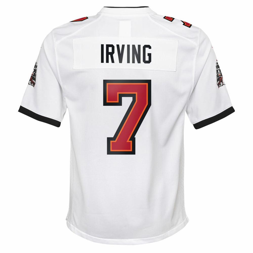 Bucky Irving Tampa Bay Buccaneers Youth White Game Jersey - White Jerseys