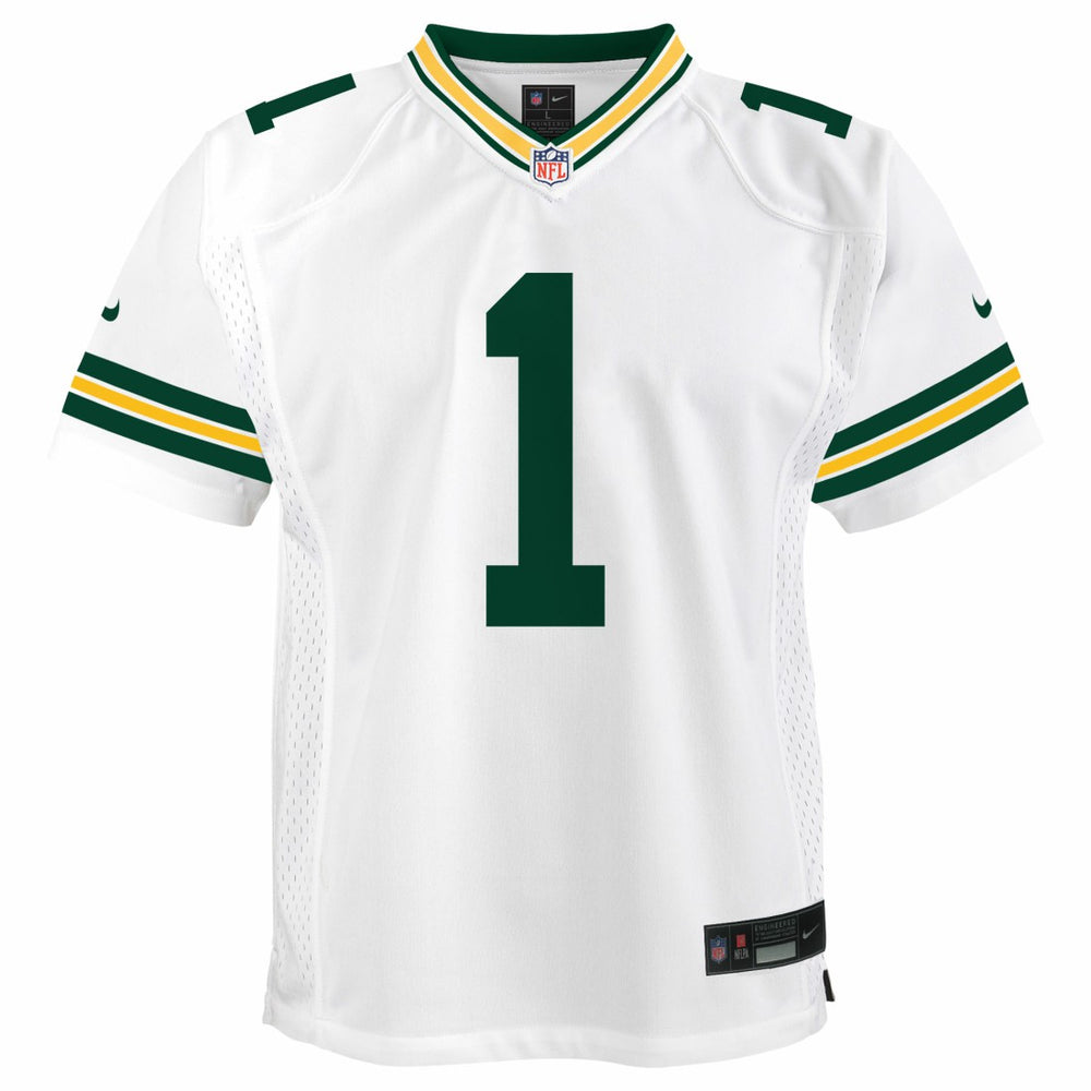 Micah Parsons Green Bay Packers Youth White Game Jersey - White Jerseys