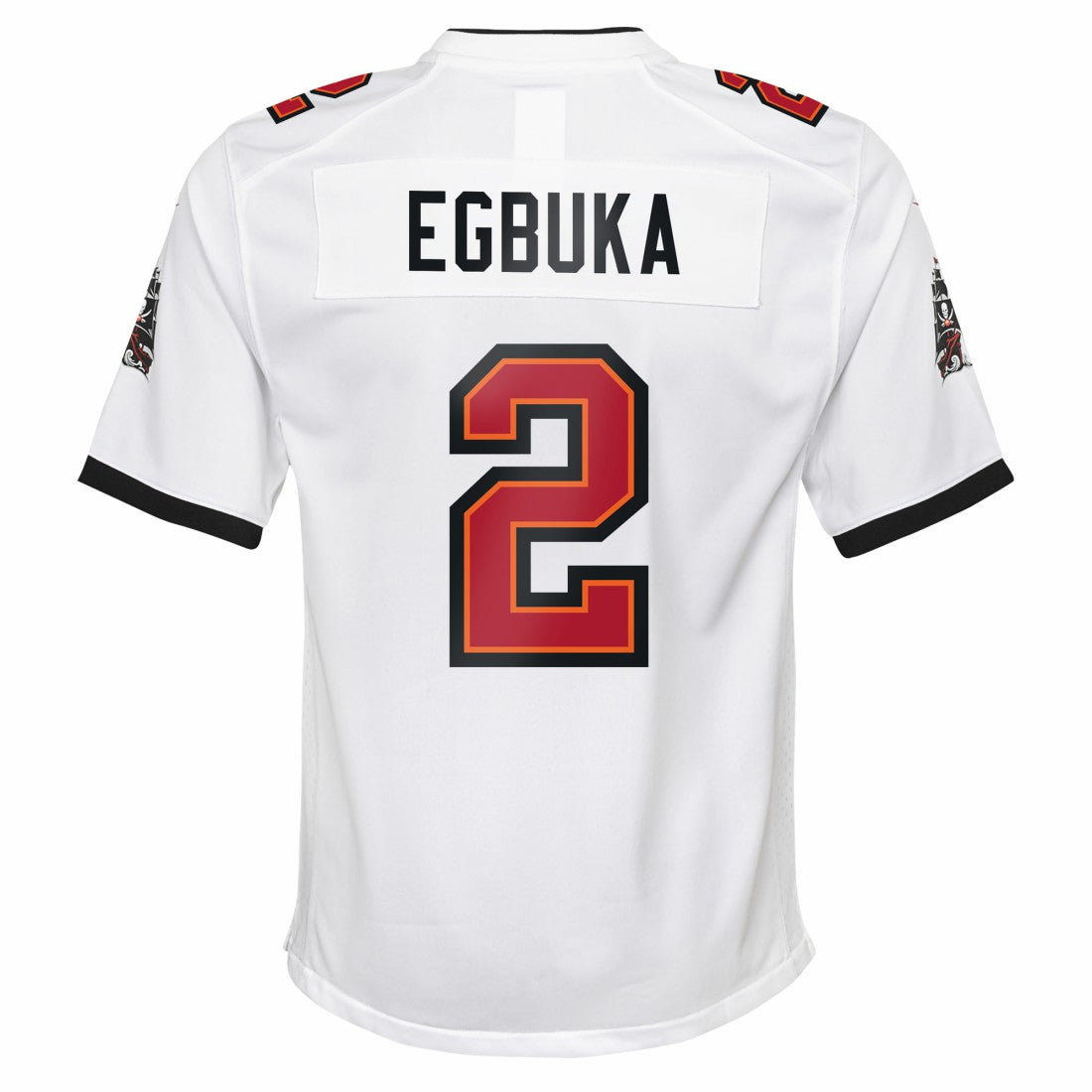 Emeka Egbuka Tampa Bay Buccaneers Youth White Game Jersey - White Jerseys