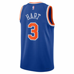 Josh Hart New York Knicks Youth Swingman Jersey Icon Edition Blue - Nike