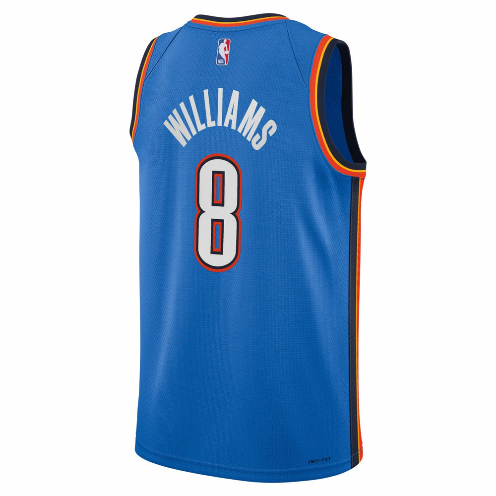 Jalen Williams Oklahoma City Thunder Youth Swingman Jersey Icon Edition Blue - Nike