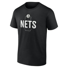 Brooklyn Nets Center Court Name & Number Custom T-Shirt Black outlet