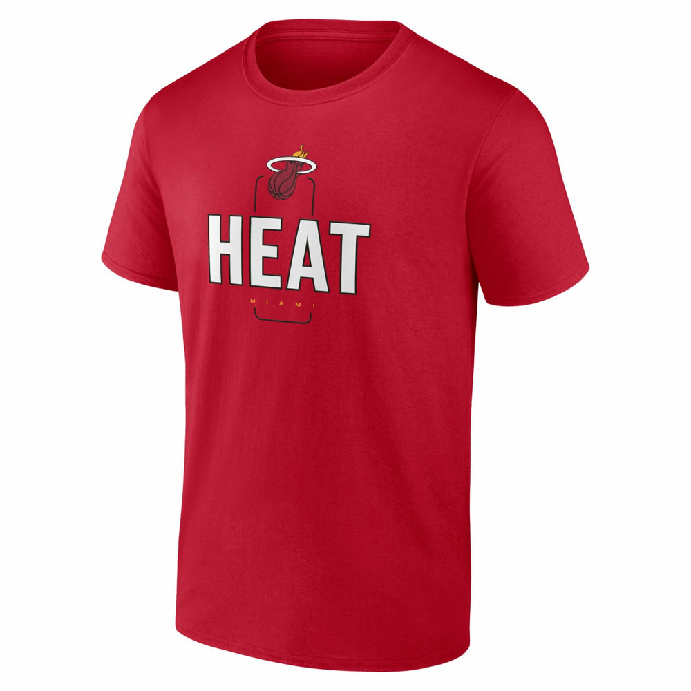 Miami Heat Center Court Name & Number Custom T-Shirt Red outlet
