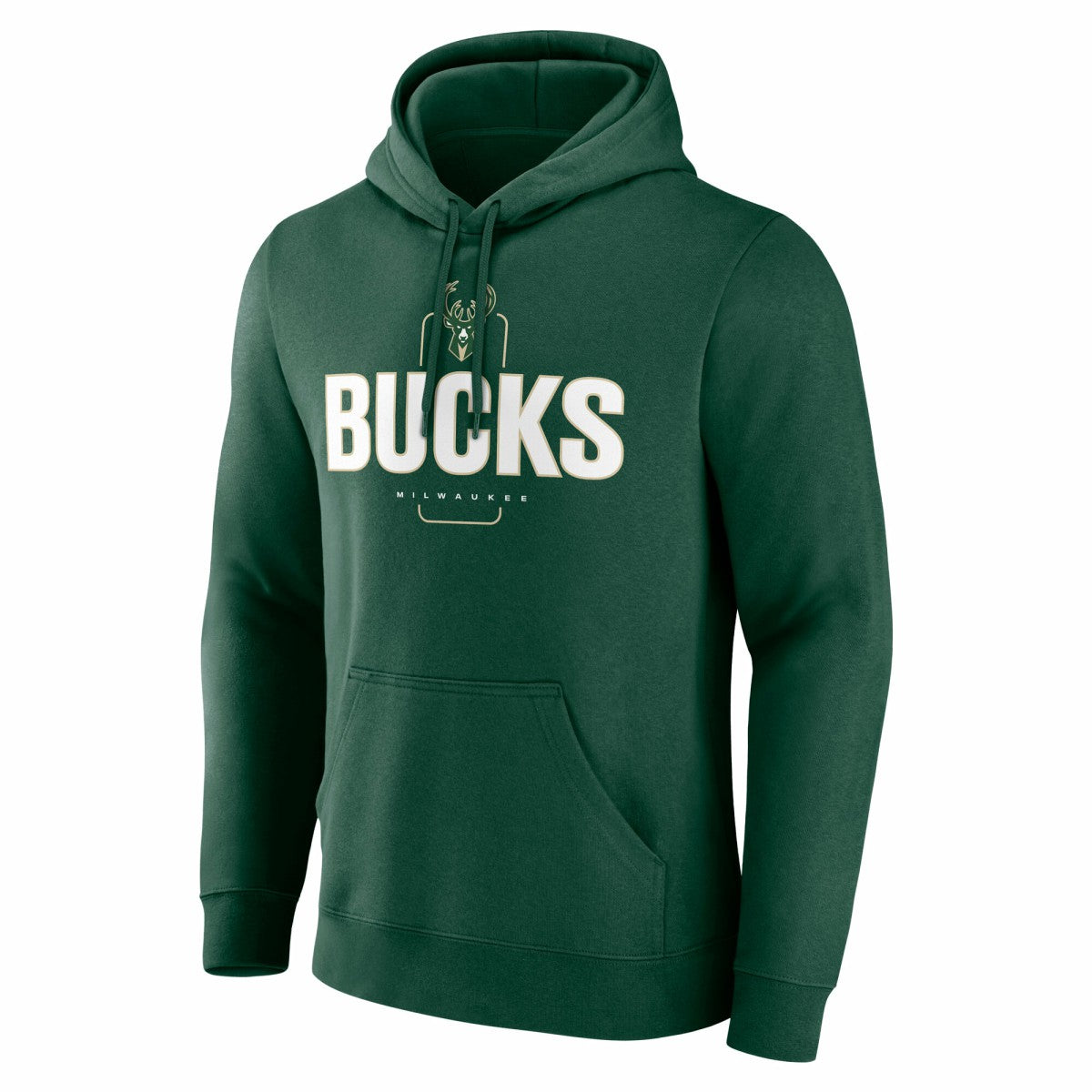 Milwaukee Bucks Center Court Name & Number Custom Hoodie Hunter Green outlet