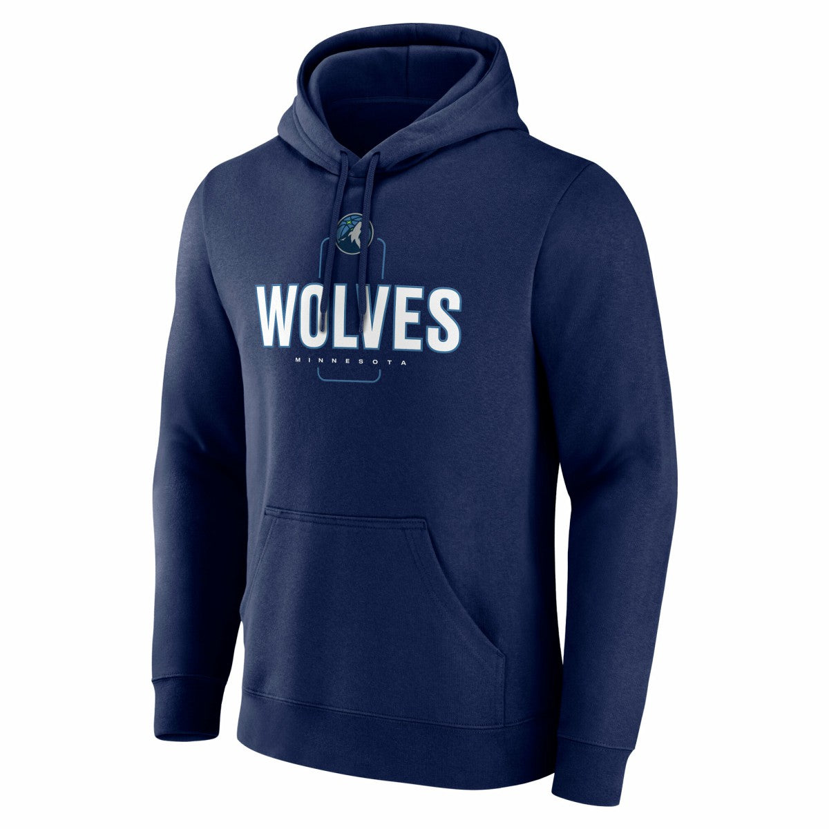 Minnesota Timberwolves Center Court Name & Number Custom Hoodie Navy outlet