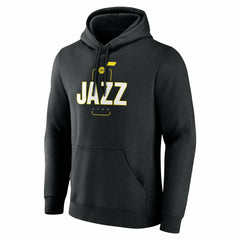 Utah Jazz Center Court Name & Number Custom Hoodie Black outlet