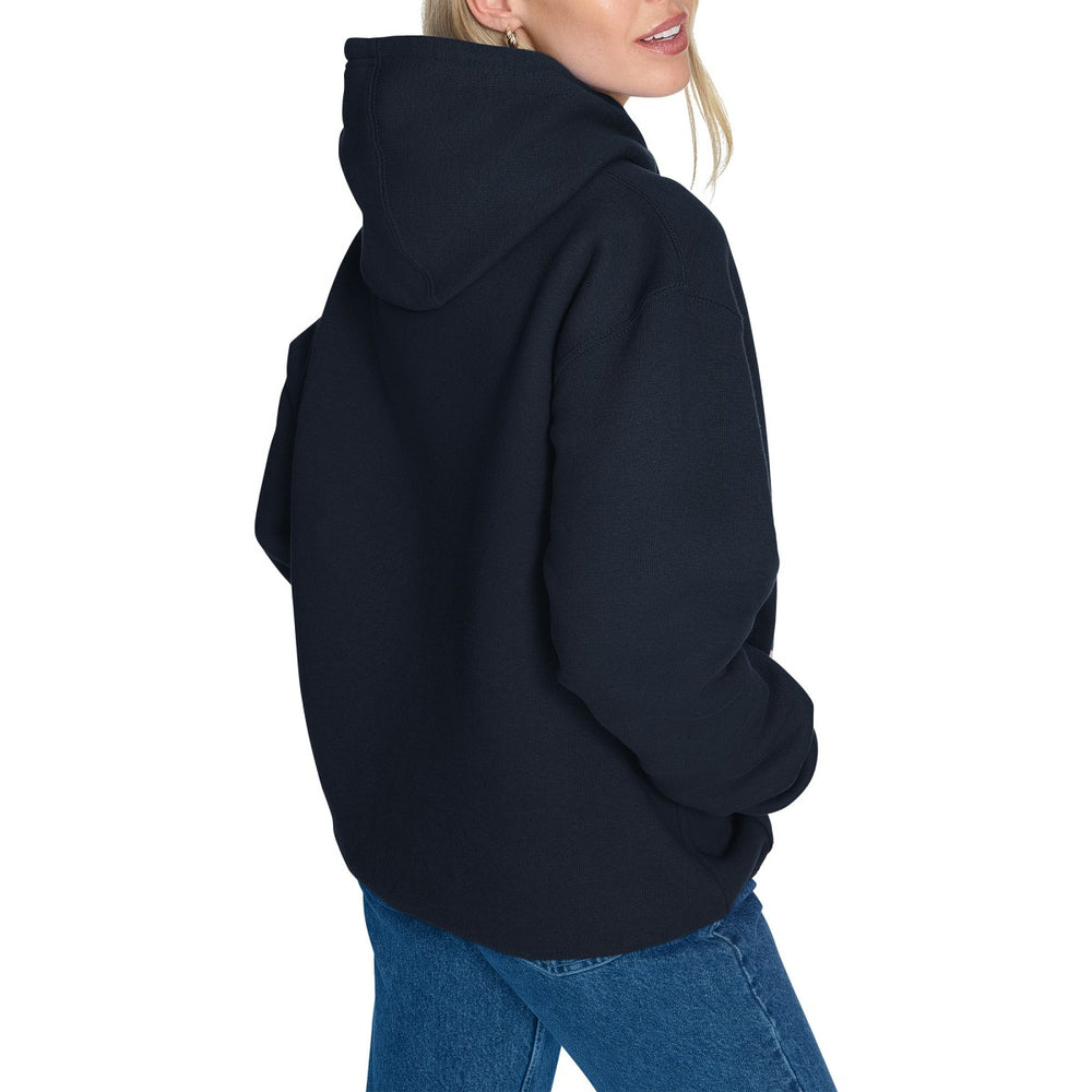 Oklahoma City Thunder Starter Women's Arch Stripe Fleece Hoodie Navy